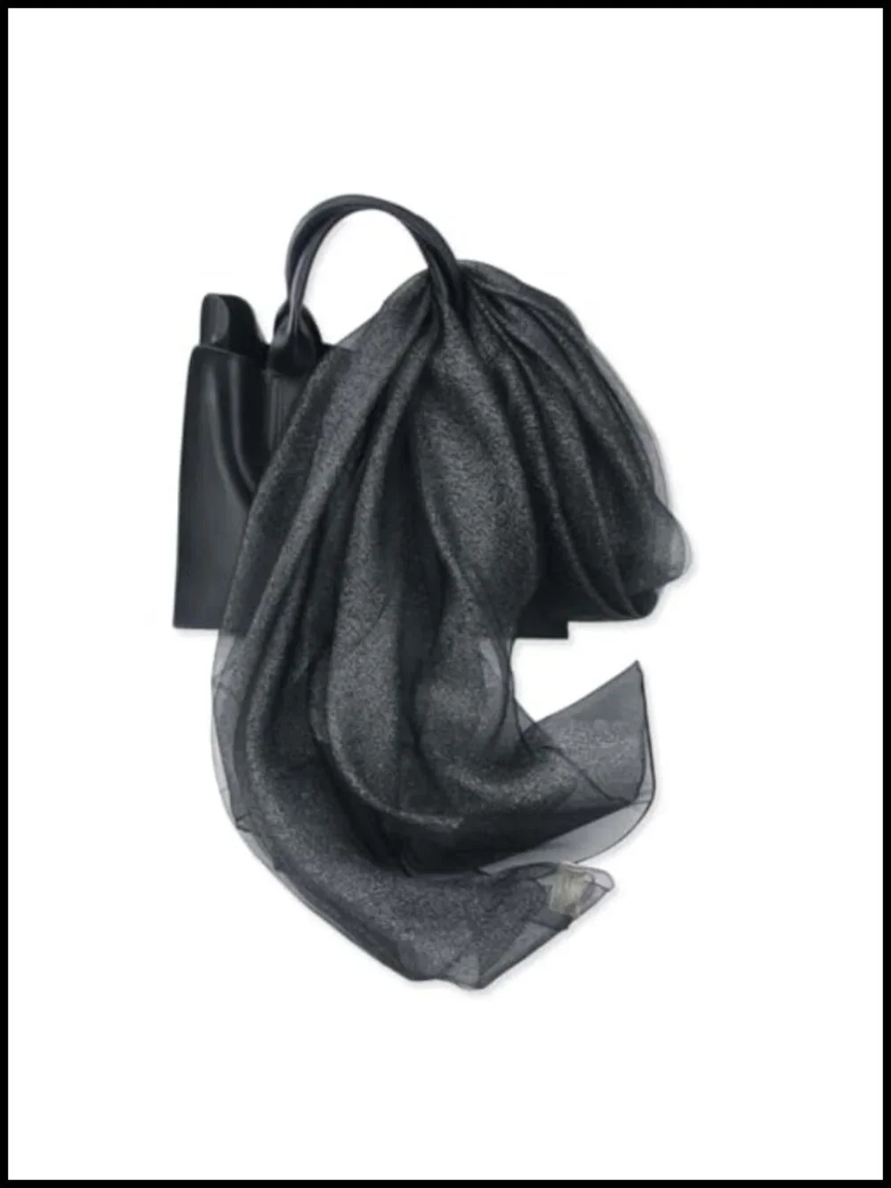 Organza Silk Scarf for Women Sheer Shimmering Wrap Bridal Wedding Party Shawl